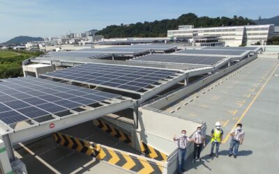 Bosch schließt eine der größten Dachanlagen für Photovoltaik in Malaysia ab
