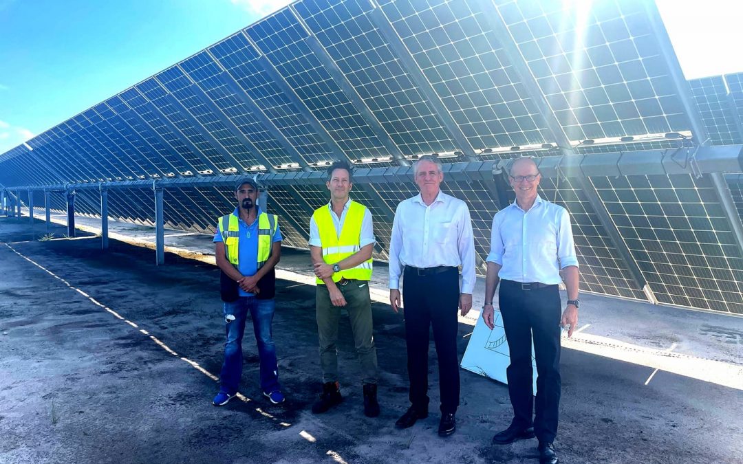 Greencells had the honour to welcome His Excellency Dr. Peter Blomeyer, Ambassador of Germany to Malaysia, to Greencells’ solar power plant in Pekan/Malaysia