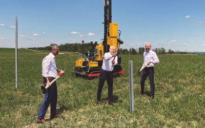 Works kicked off at 20 MWp Greencells development project citizen solar park Hartungshof