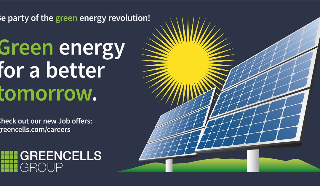 Be part of the green energy revolution!
