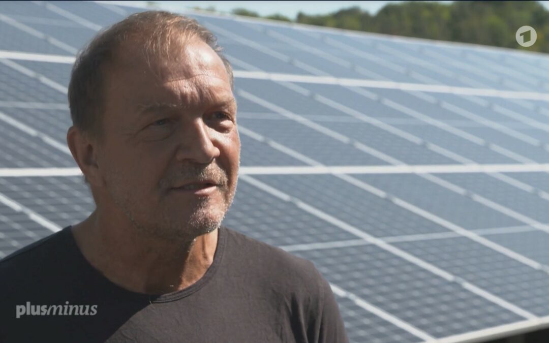 Greencells CSO Dr. Peter Vest in a TV report of the german public tv magazine “plusminus”